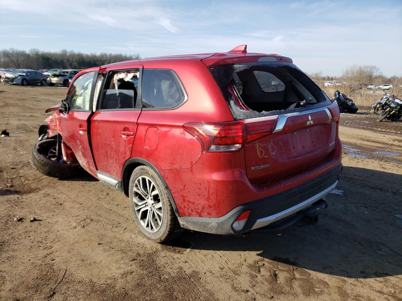 Photo 3 from auction – 2017 MITSUBISHI OUTLANDER with VIN JA4AZ3A31HZ045129
