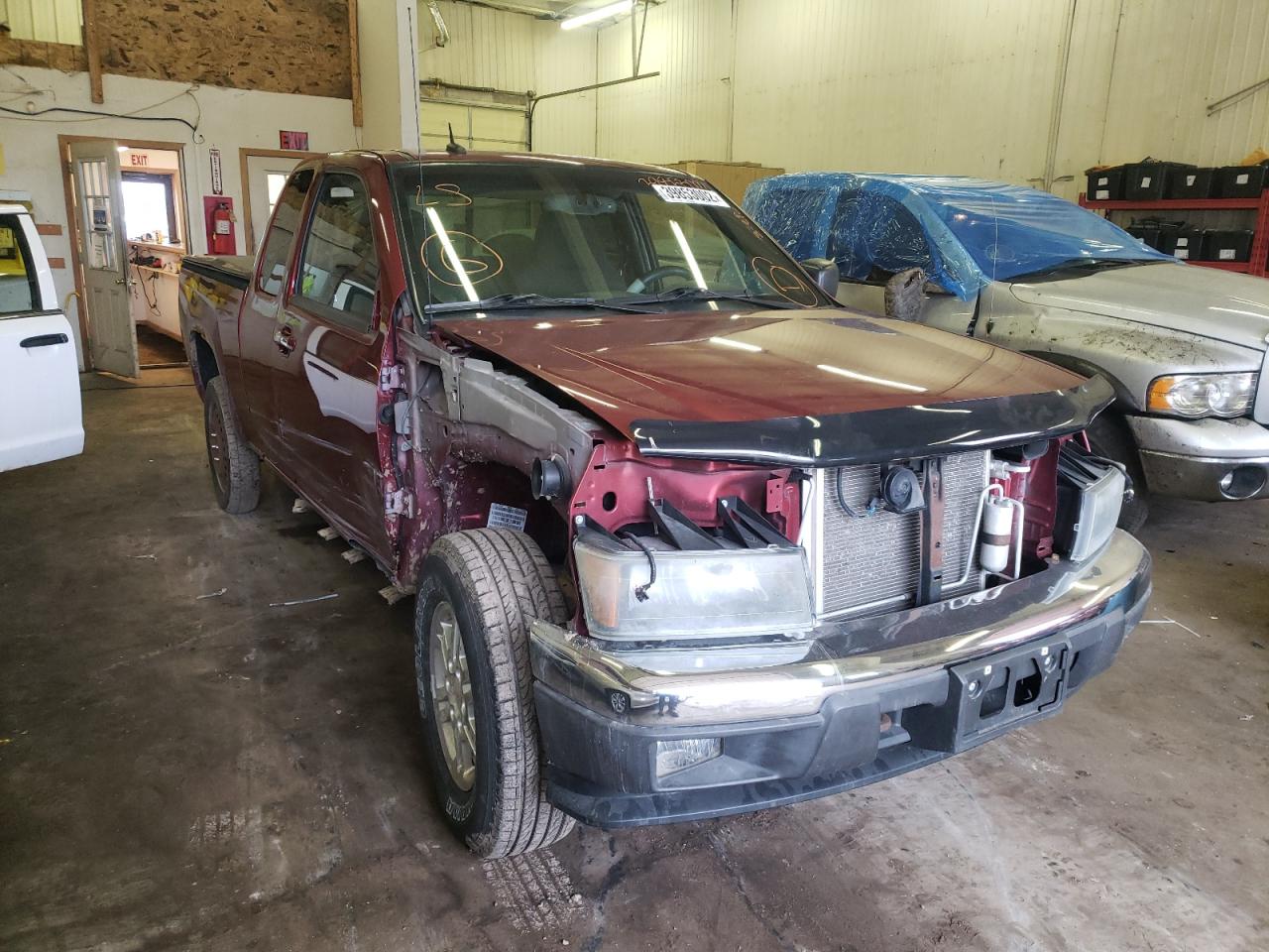 GMC CANYON SLE 2010 with VIN 1GTJTCDE1A8115132 - Photo from auction