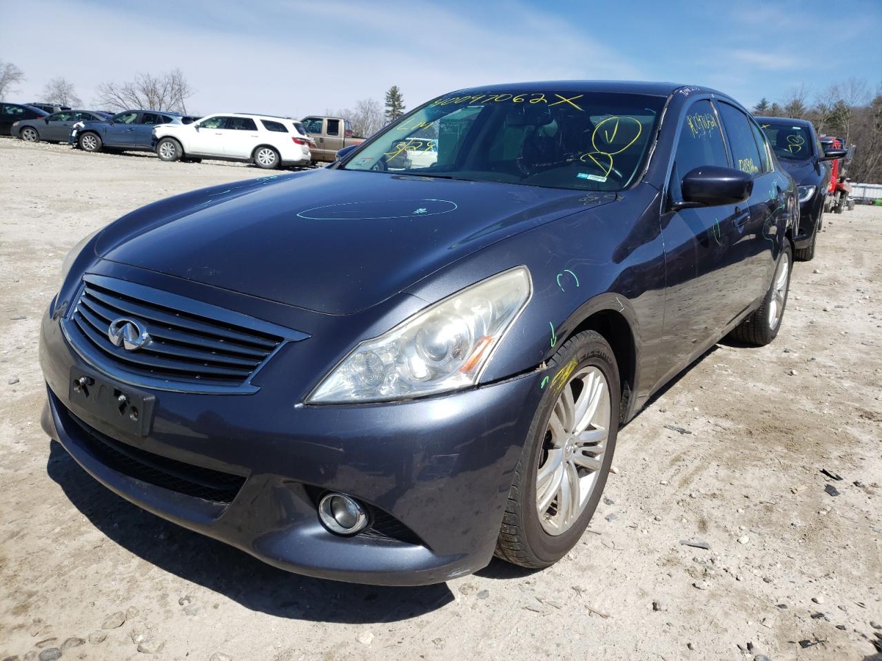 Photo 2 from auction – 2012 INFINITI G25 with VIN JN1DV6AR8CM730564
