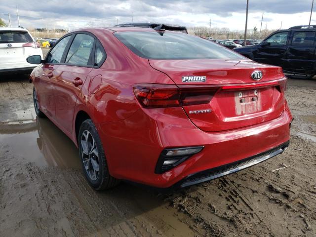 Photo 3 from auction – 2021 KIA FORTE FE with VIN 3KPF24AD0ME314211