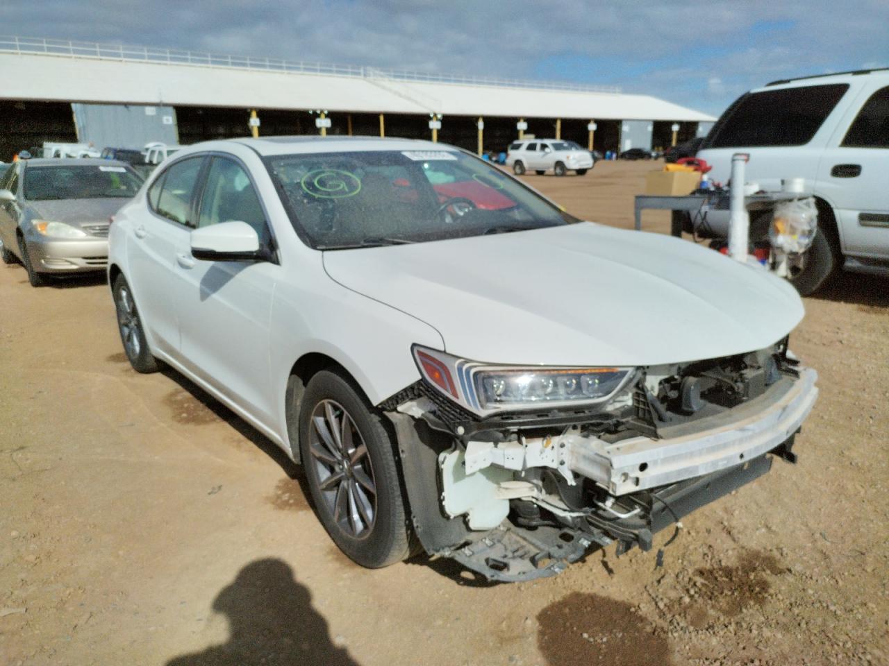 ACURA TLX 2018 with VIN 19UUB1F34JA008148 - Photo from auction