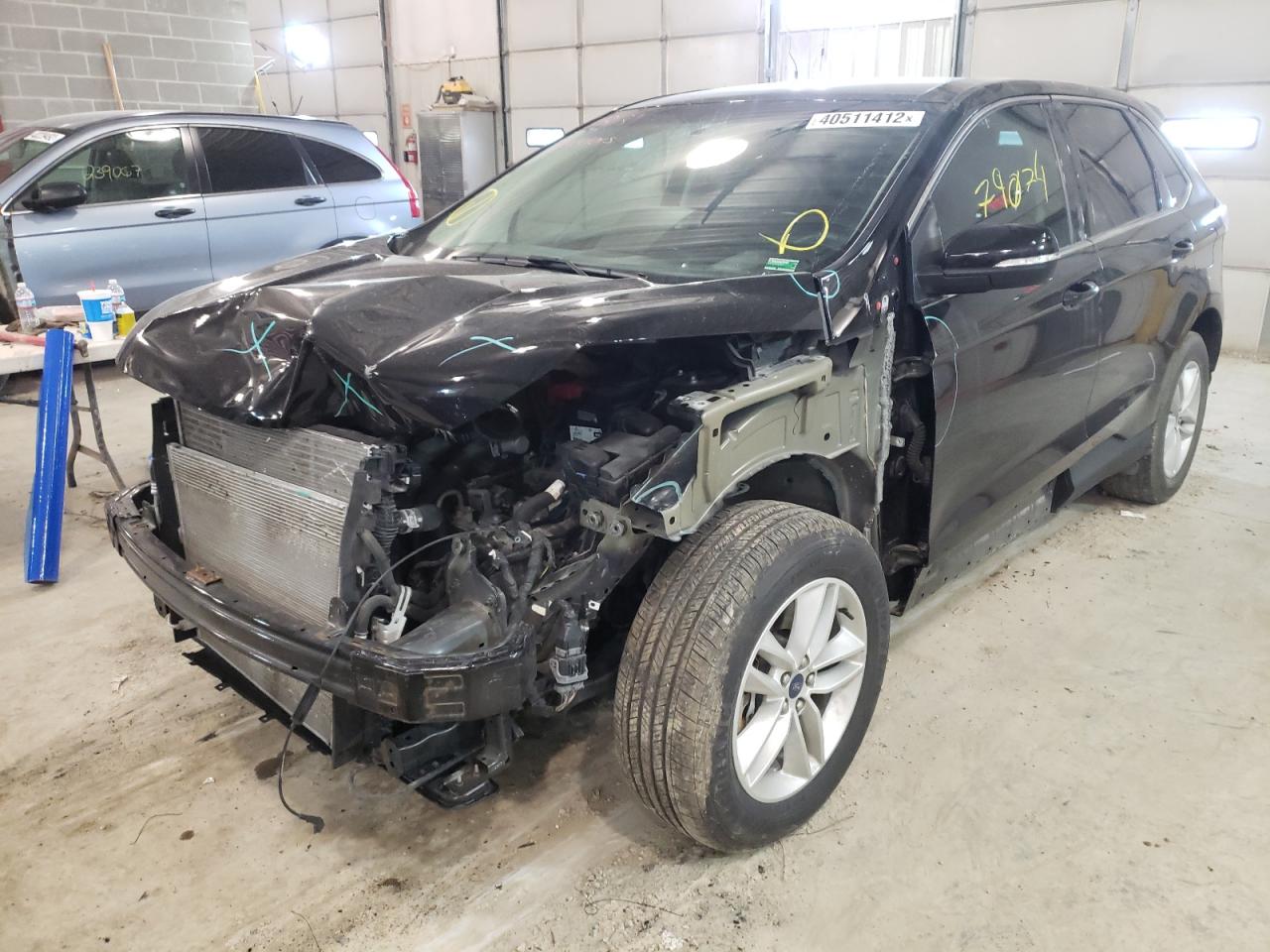 Photo 2 from auction – 2017 FORD EDGE SEL with VIN 2FMPK4J81HBB61385