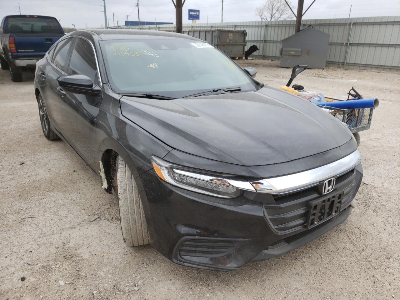 HONDA INSIGHT EX 2022 with VIN 19XZE4F52NE003953 - Photo from auction