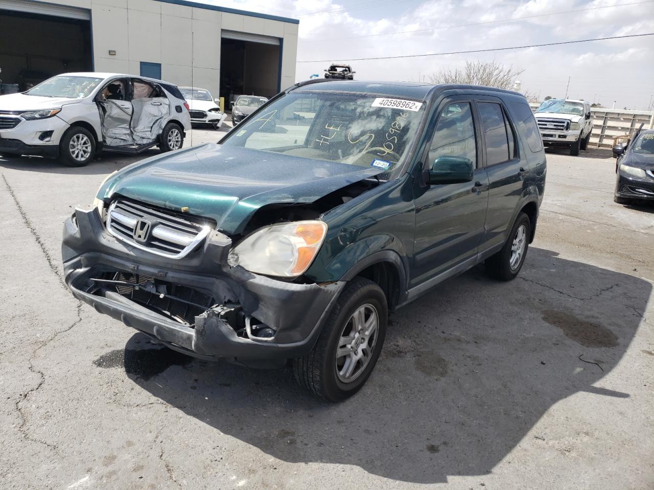 Photo 2 from auction – 2003 HONDA CR-V EX with VIN JHLRD78863C004445
