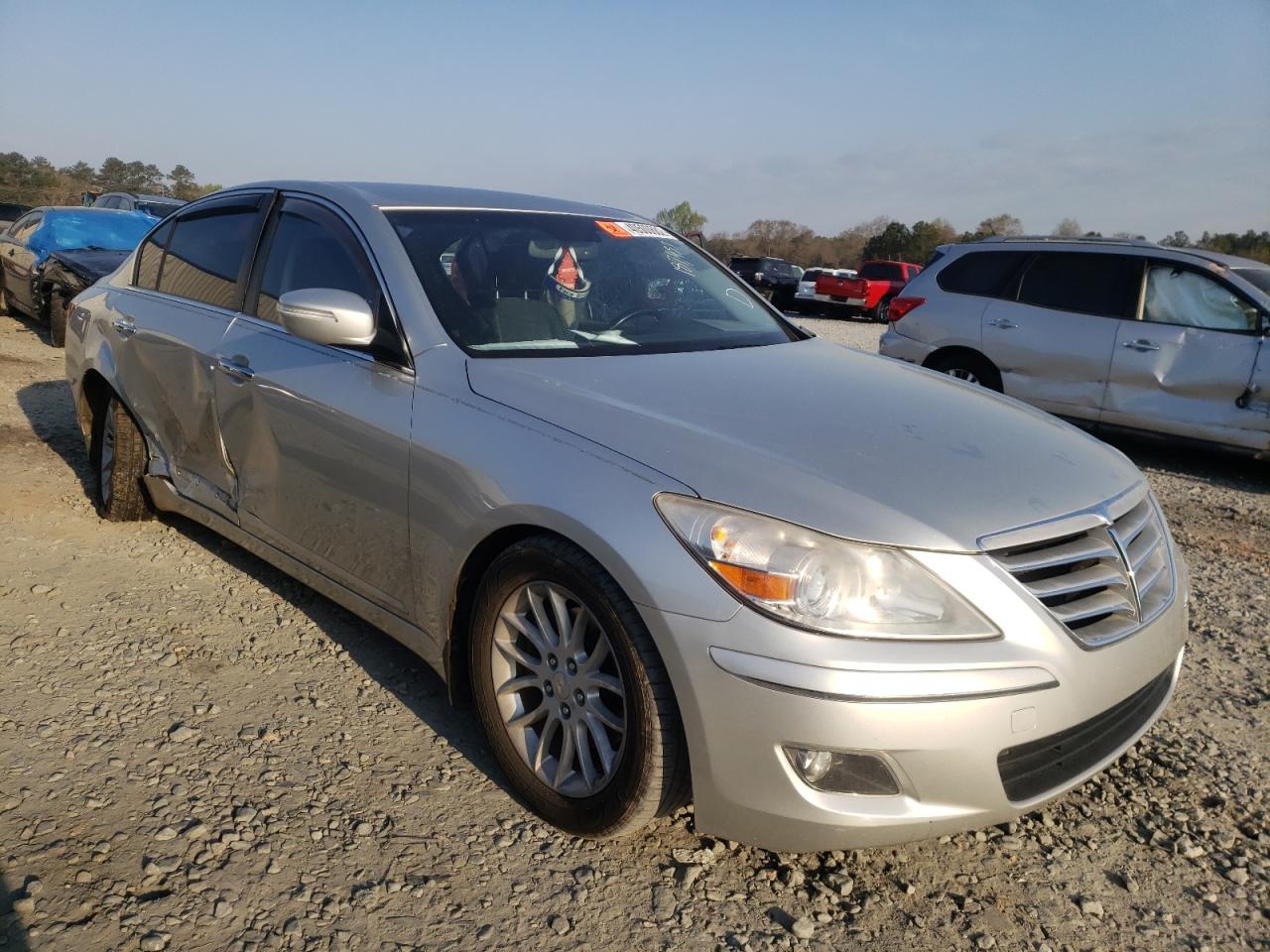 HYUNDAI GENESIS 3. 2011 with VIN KMHGC4DE1BU112896 - Photo from auction