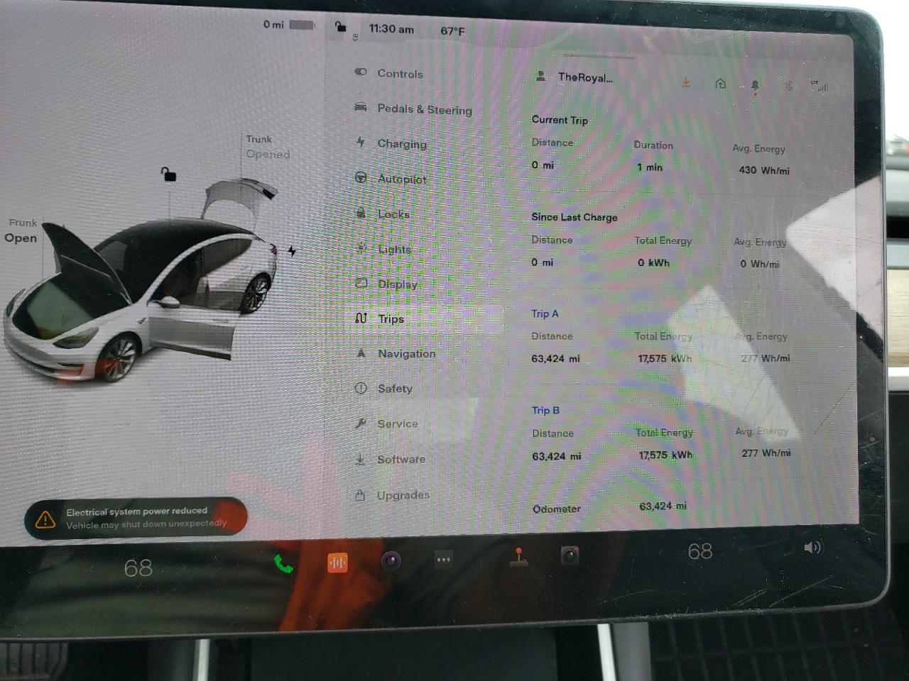 Photo 8 from auction – 2018 TESLA MODEL 3 with VIN 5YJ3E1EBXJF117733