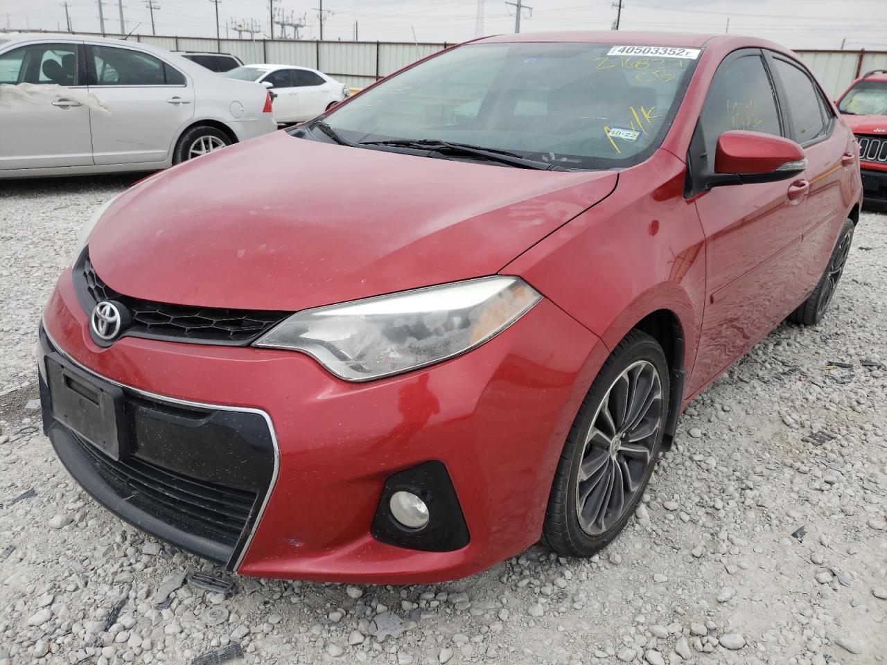 Photo 2 from auction – 2014 TOYOTA COROLLA L with VIN 2T1BURHE3EC216827