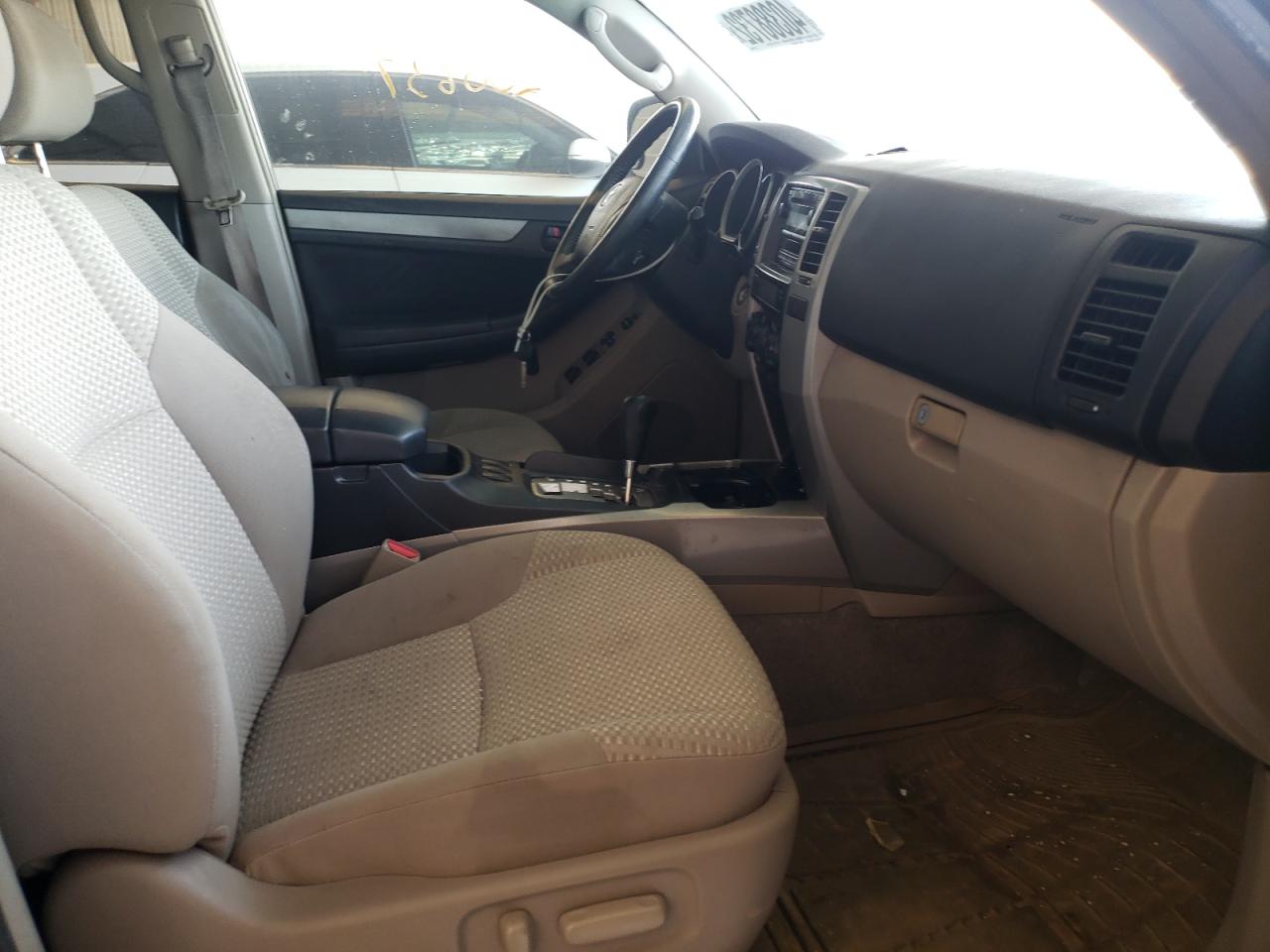 Photo 5 from auction – 2007 TOYOTA 4RUNNER SR with VIN JTEZU14R378088866