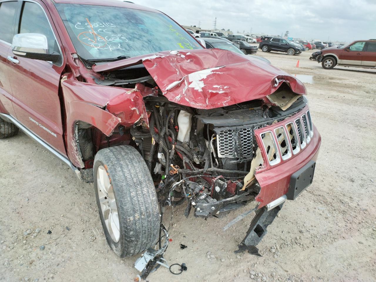Photo 9 from auction – 2015 JEEP GRAND CHER with VIN 1C4RJFJG3FC884803