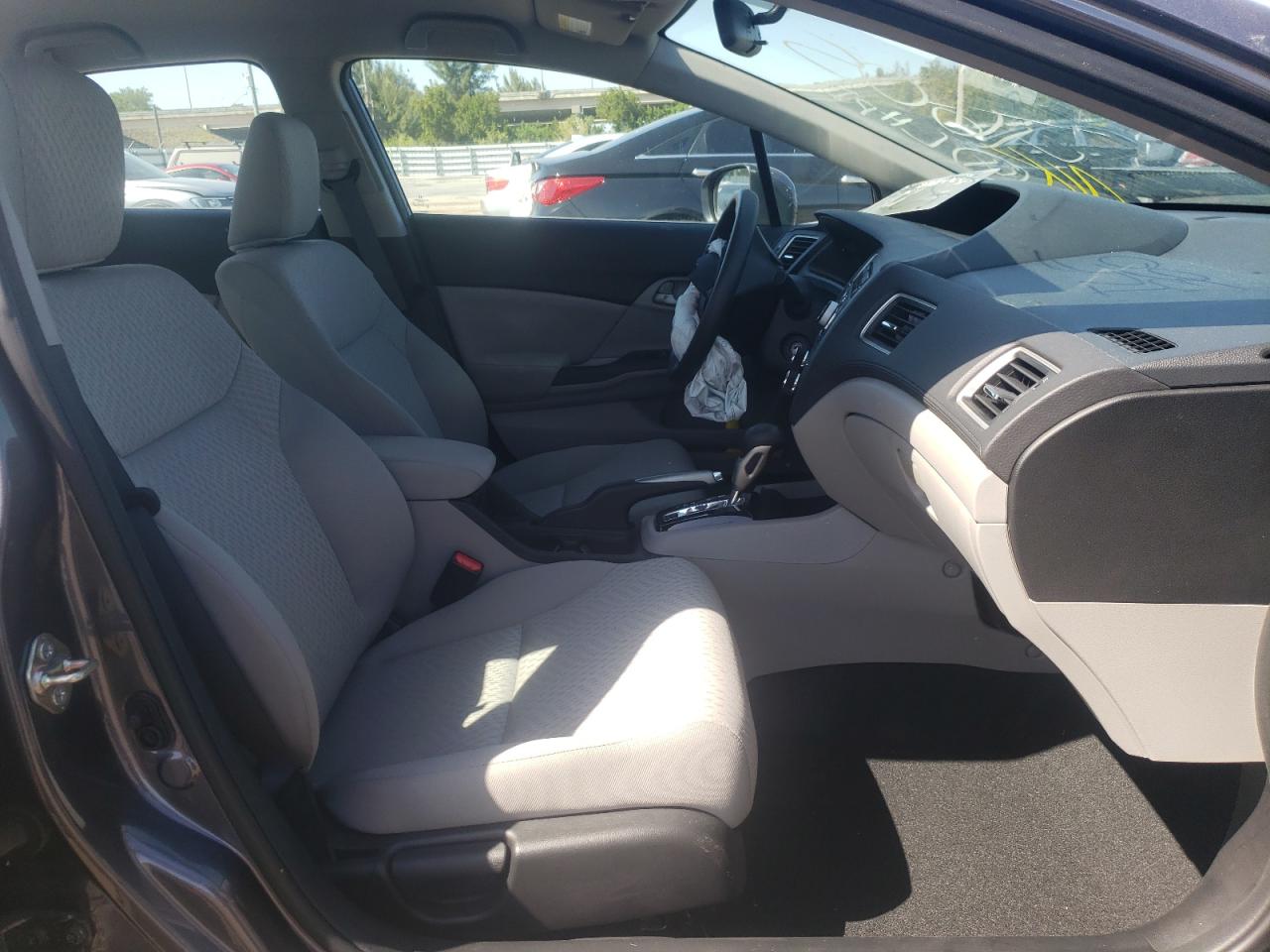 Photo 5 from auction – 2014 HONDA CIVIC LX with VIN 19XFB2F58EE044605