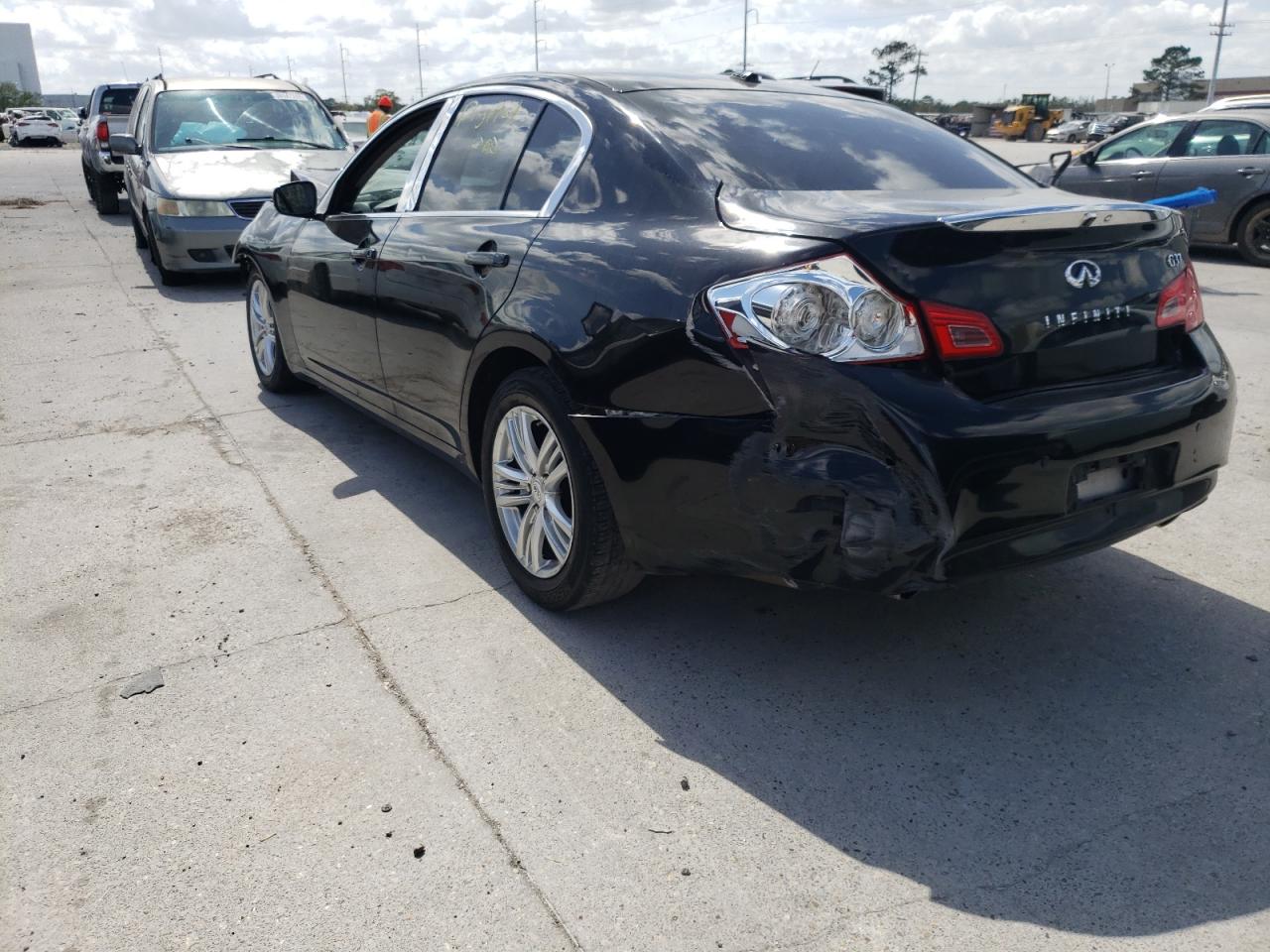 Photo 3 from auction – 2012 INFINITI G37 BASE with VIN JN1CV6AP1CM624709