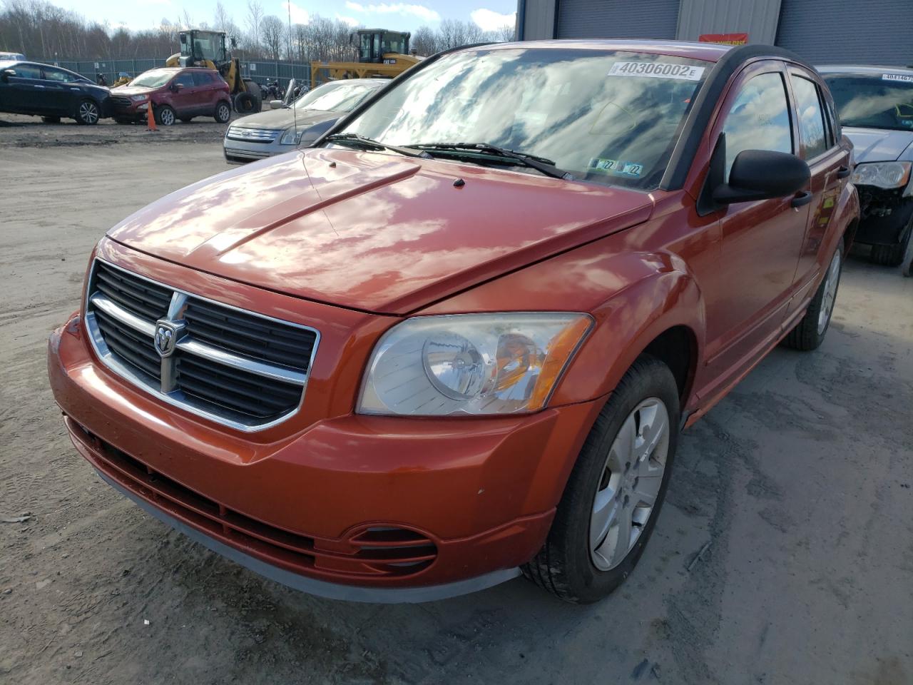 Photo 2 from auction – 2007 DODGE CALIBER SX with VIN 1B3HB48B57D374697