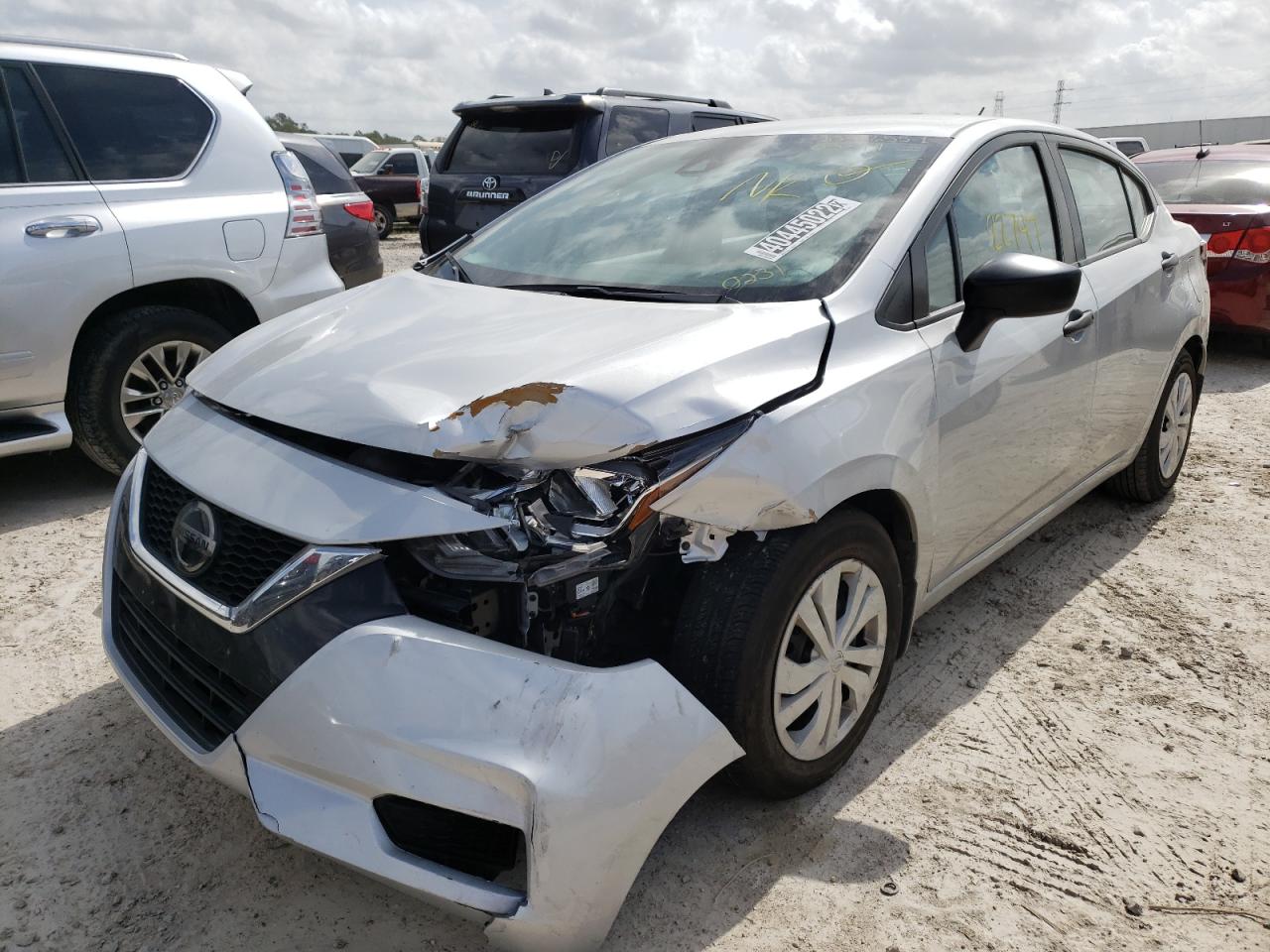 Photo 2 from auction – 2021 NISSAN VERSA S with VIN 3N1CN8DVXML820231