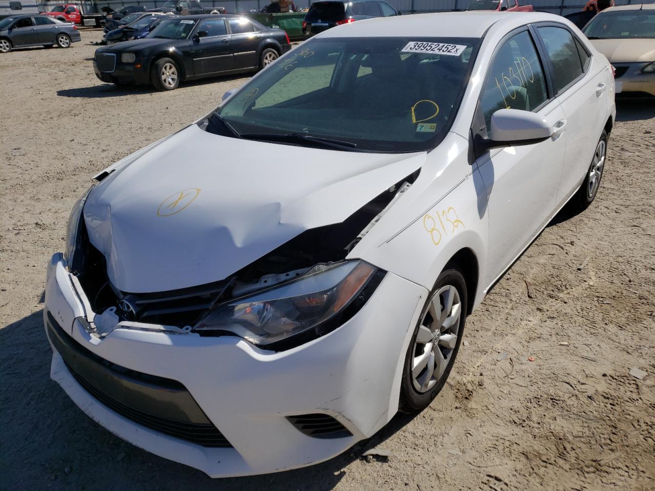 Photo 2 from auction – 2016 TOYOTA COROLLA L with VIN 2T1BURHEXGC727664
