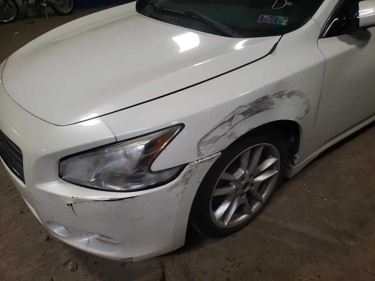 Photo 9 from auction – 2011 NISSAN MAXIMA S with VIN 1N4AA5AP2BC839472