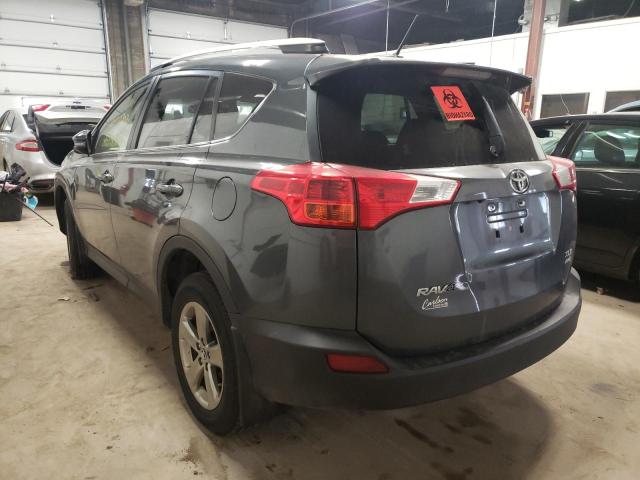 Photo 3 from auction – 2015 TOYOTA RAV4 XLE with VIN JTMRFREV7FD173157