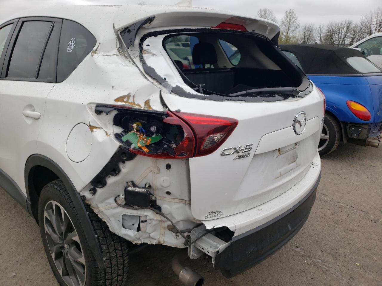 Photo 9 from auction – 2016 MAZDA CX-5 GT with VIN JM3KE4DY1G0753491