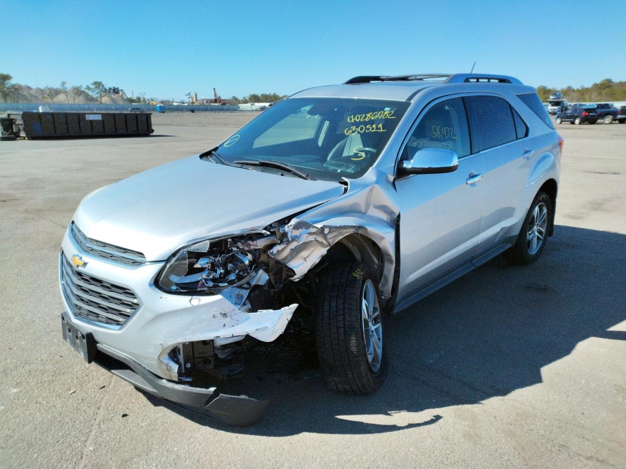 Photo 2 from auction – 2017 CHEVROLET EQUINOX PR with VIN 2GNFLGEK0H6305111