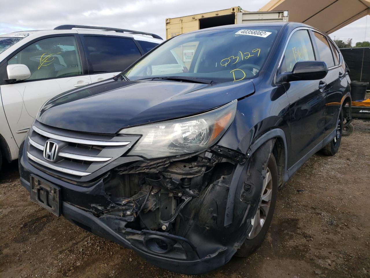 Photo 2 from auction – 2012 HONDA CR-V EX with VIN JHLRM3H50CC011129
