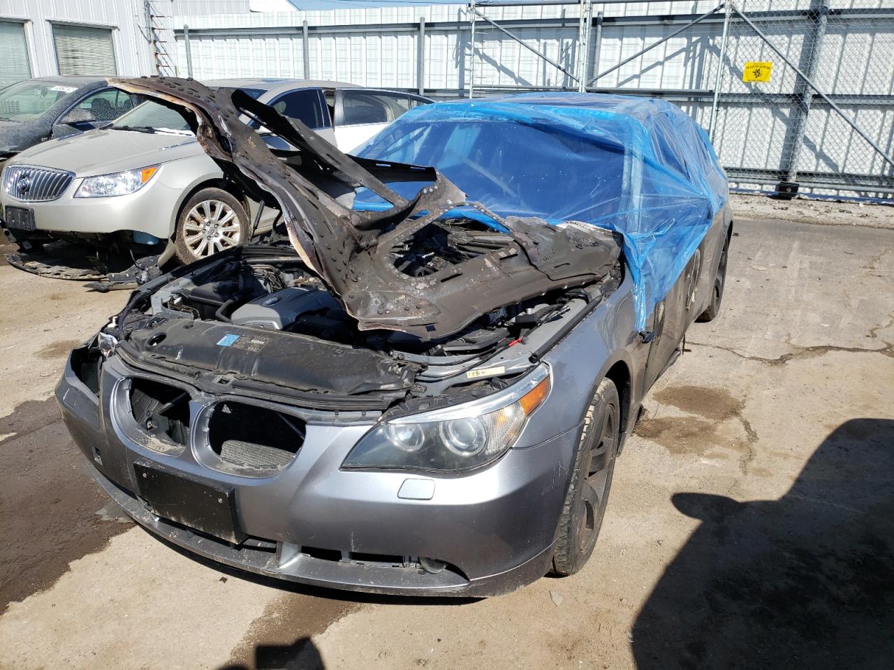 Photo 9 from auction – 2007 BMW 525 I with VIN WBANE53557CW62853