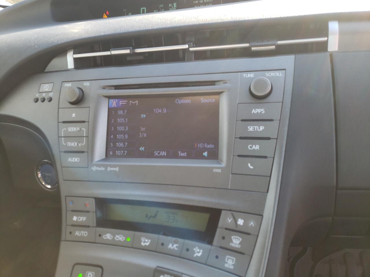 Photo 9 from auction – 2013 TOYOTA PRIUS PLUG with VIN JTDKN3DP5D3040629