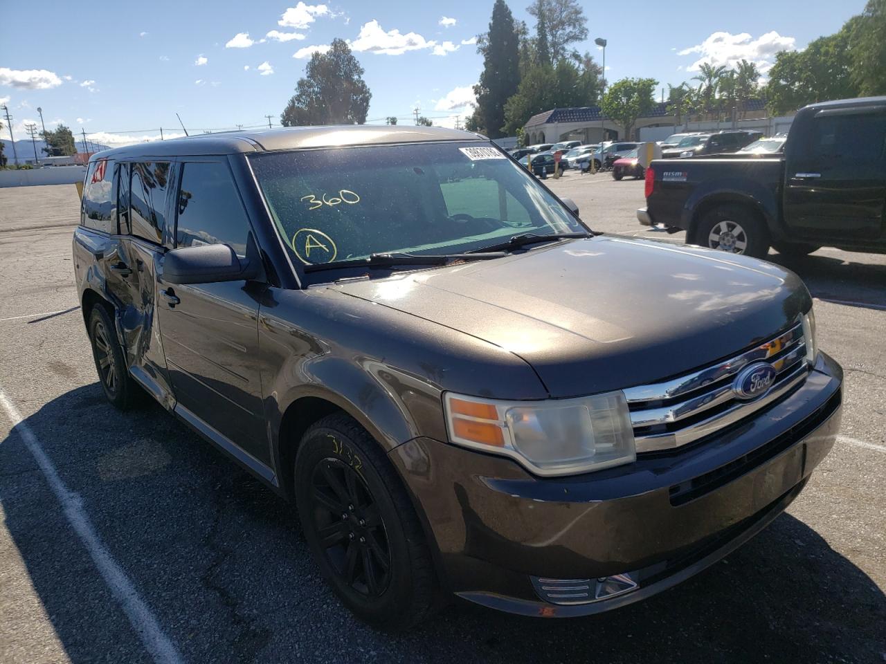 FORD FLEX SE 2011 with VIN 2FMGK5BC7BBD10074 - Photo from auction