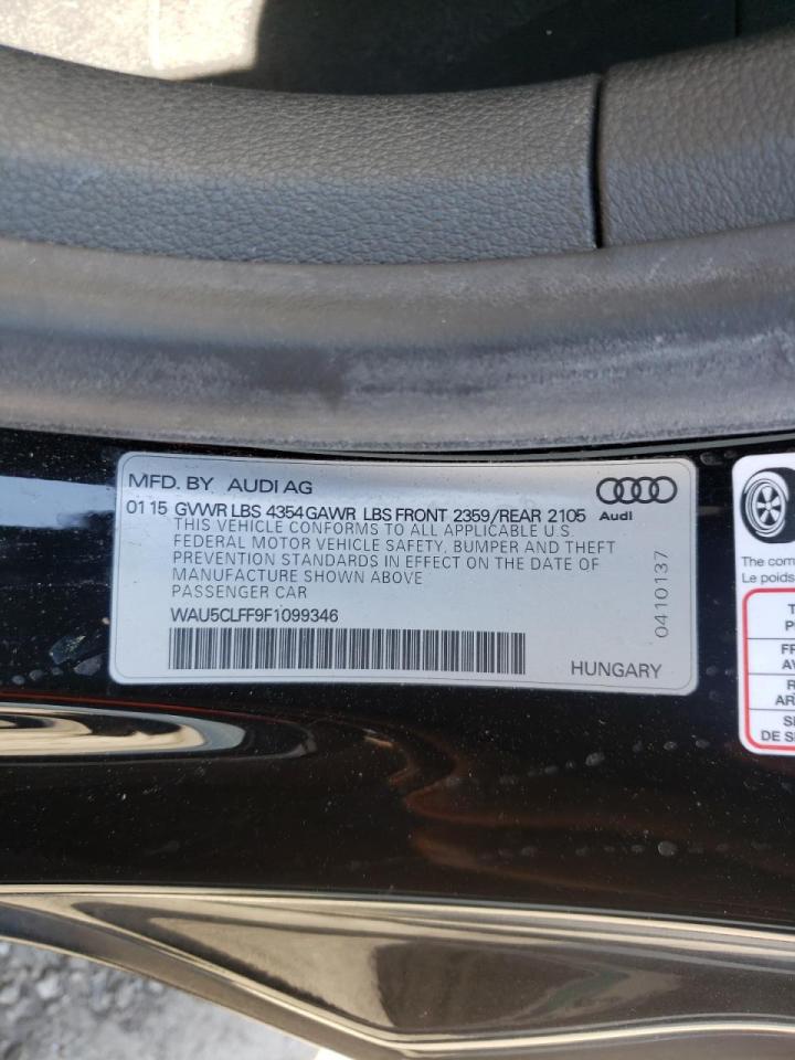 Photo 10 from auction – 2015 AUDI A3 PREMIUM with VIN WAU5CLFF9F1099346