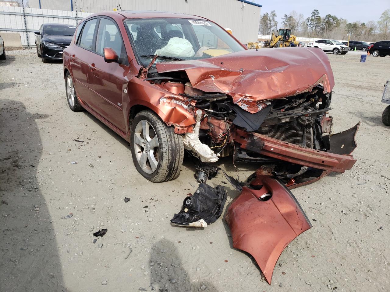 MAZDA 3 HATCHBAC 2004 with VIN JM1BK343941213165 - Photo from auction