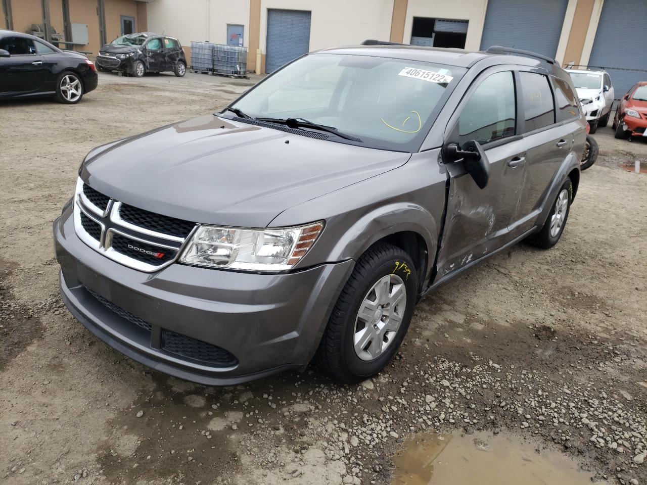 Photo 2 from auction – 2012 DODGE JOURNEY SE with VIN 3C4PDCAB5CT356116