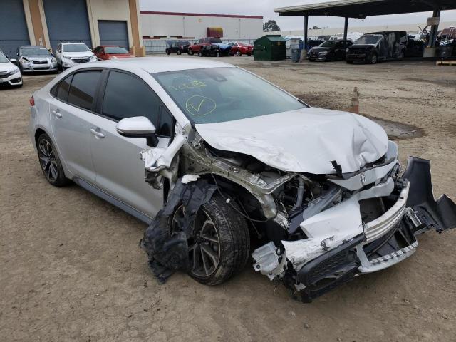 TOYOTA COROLLA SE 2020 with VIN 5YFS4RCE0LP011759 - Photo from auction