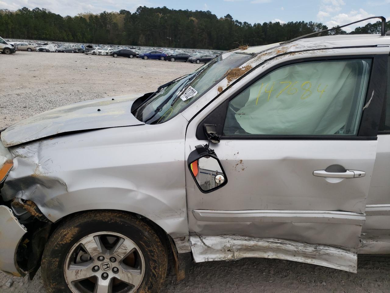 Photo 9 from auction – 2010 HONDA PILOT EX with VIN 5FNYF3H42AB021400
