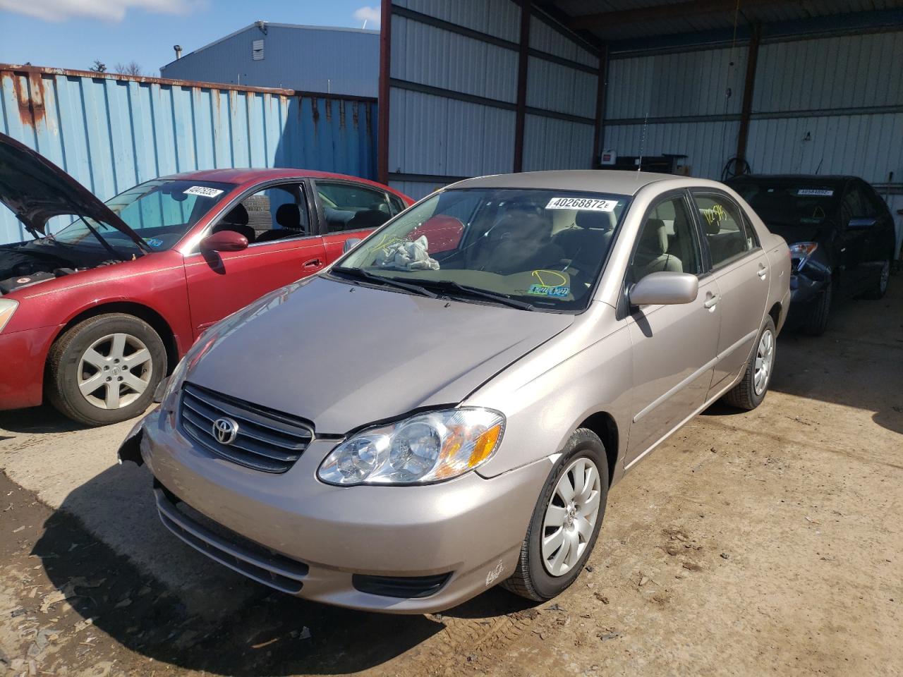 Photo 2 from auction – 2003 TOYOTA COROLLA CE with VIN 1NXBR32E43Z035688
