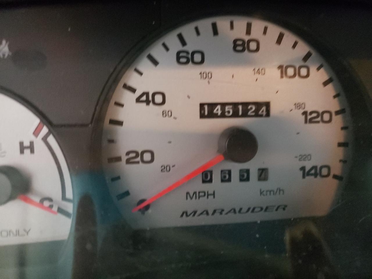 Photo 8 from auction – 2003 MERCURY MARAUDER with VIN 2MEHM75VX3X628883