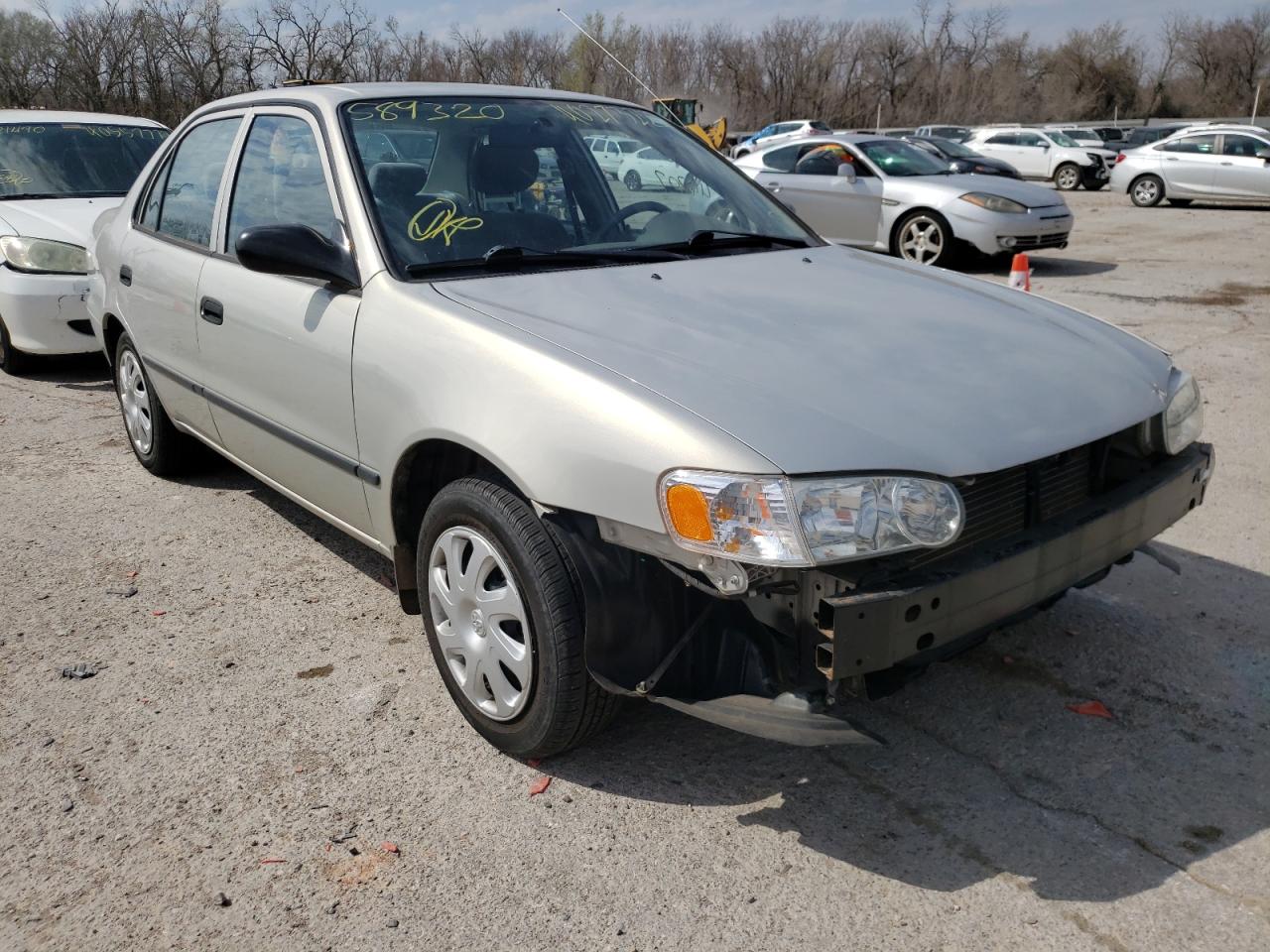 TOYOTA COROLLA CE 2002 with VIN 1NXBR12E62Z589320 - Photo from auction