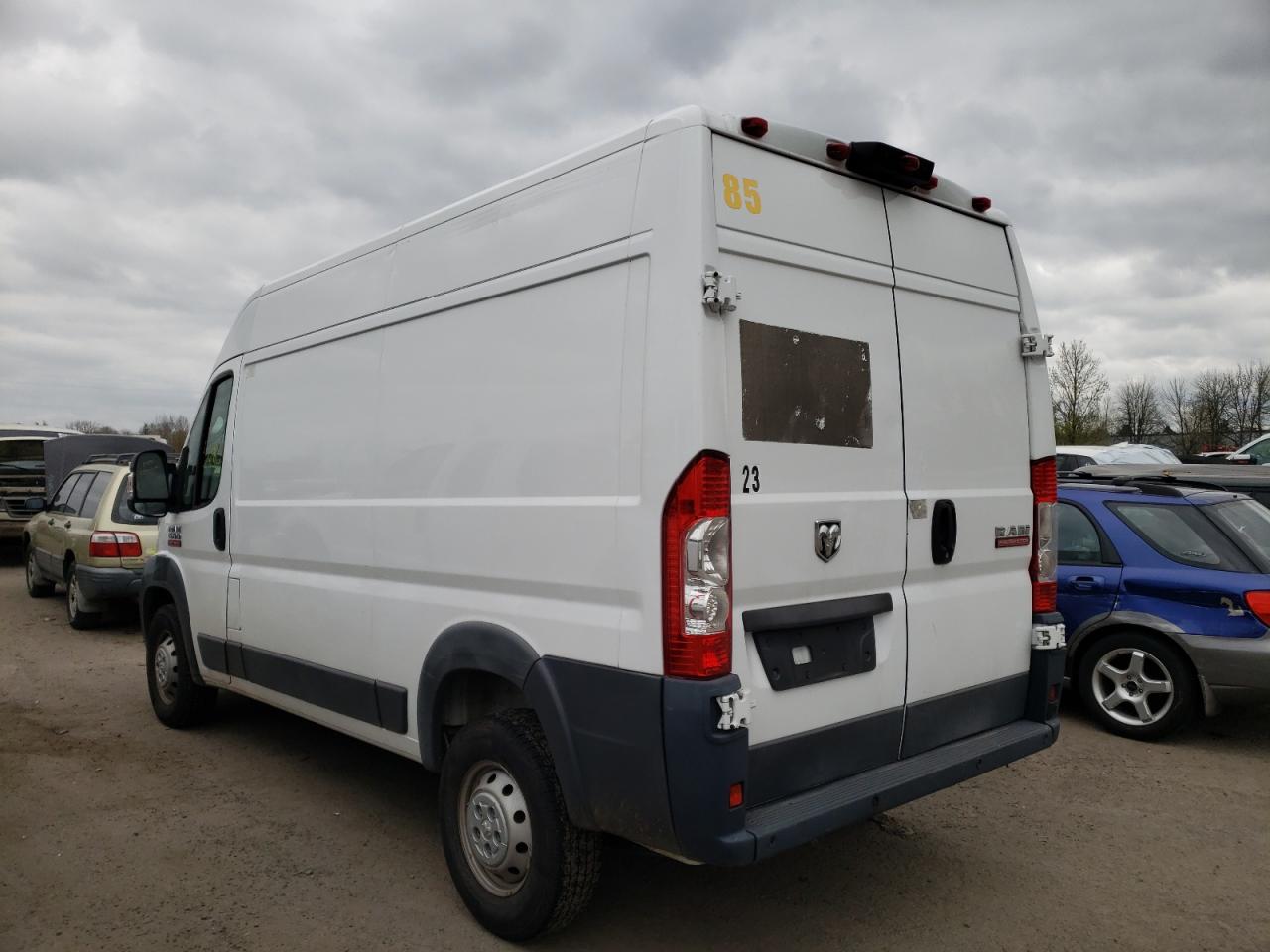 Photo 3 from auction – 2018 RAM PROMASTER with VIN 3C6TRVBG1JE113935