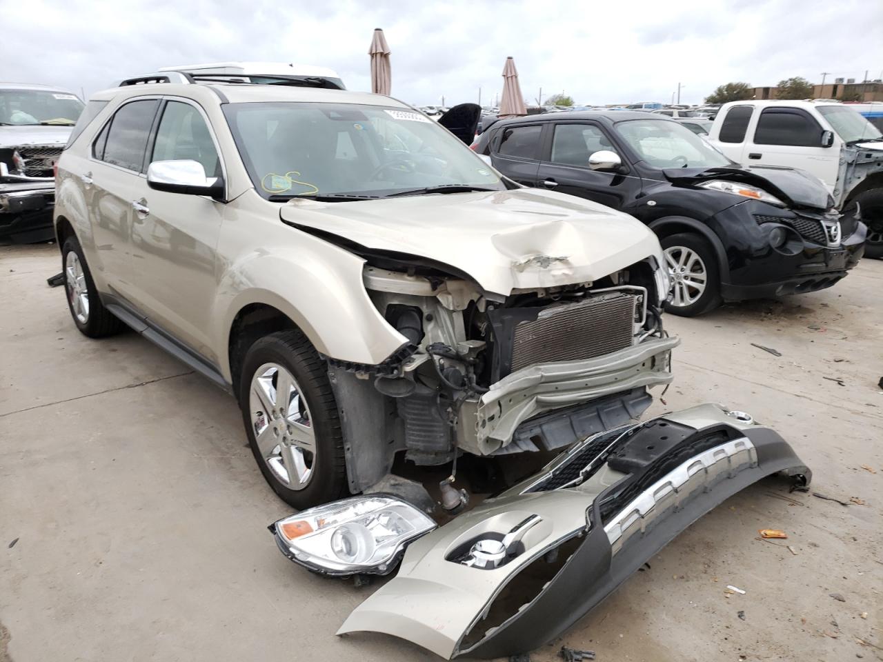 CHEVROLET EQUINOX LT 2014 with VIN 1GNALDEK2EZ112466 - Photo from auction