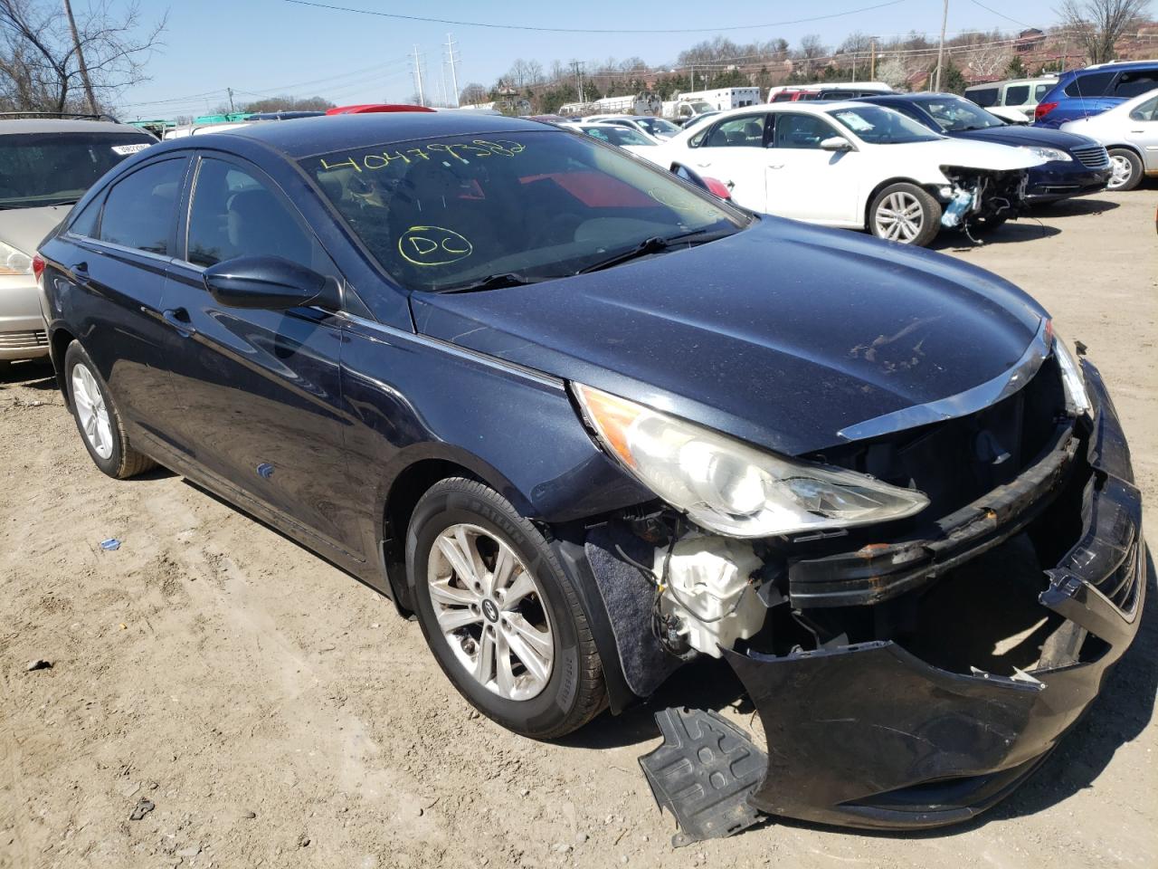 Photo 1 from auction – 2011 HYUNDAI SONATA GLS with VIN 5NPEB4AC5BH258519