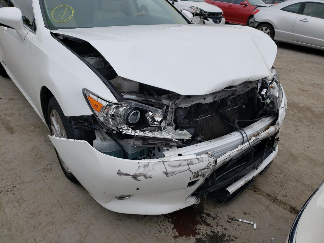 Photo 9 from auction – 2014 LEXUS ES 300H with VIN JTHBW1GG6E2046894