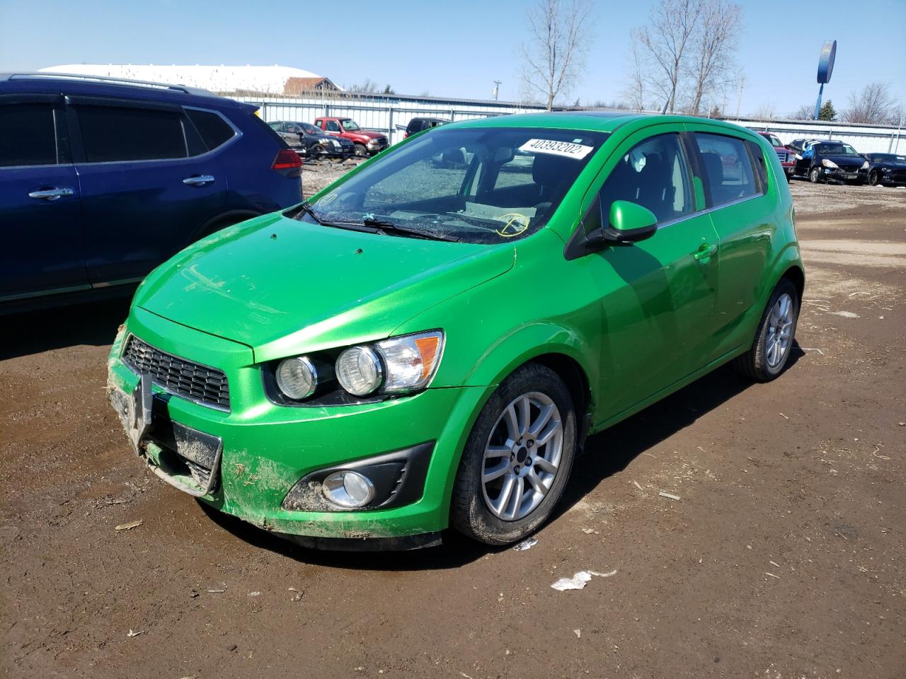 Photo 2 from auction – 2014 CHEVROLET SONIC LT with VIN 1G1JC6SBXE4226939