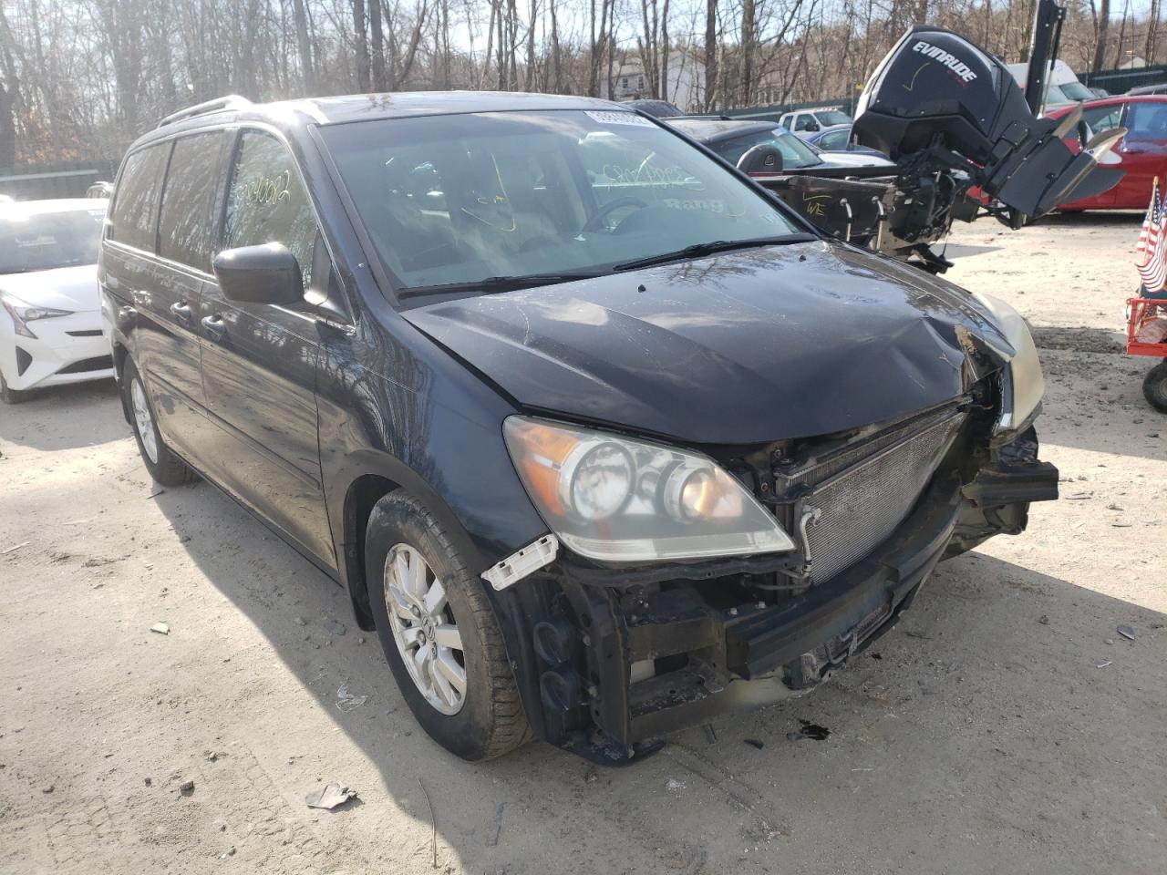 HONDA ODYSSEY EX 2008 with VIN 5FNRL38798B013439 - Photo from auction