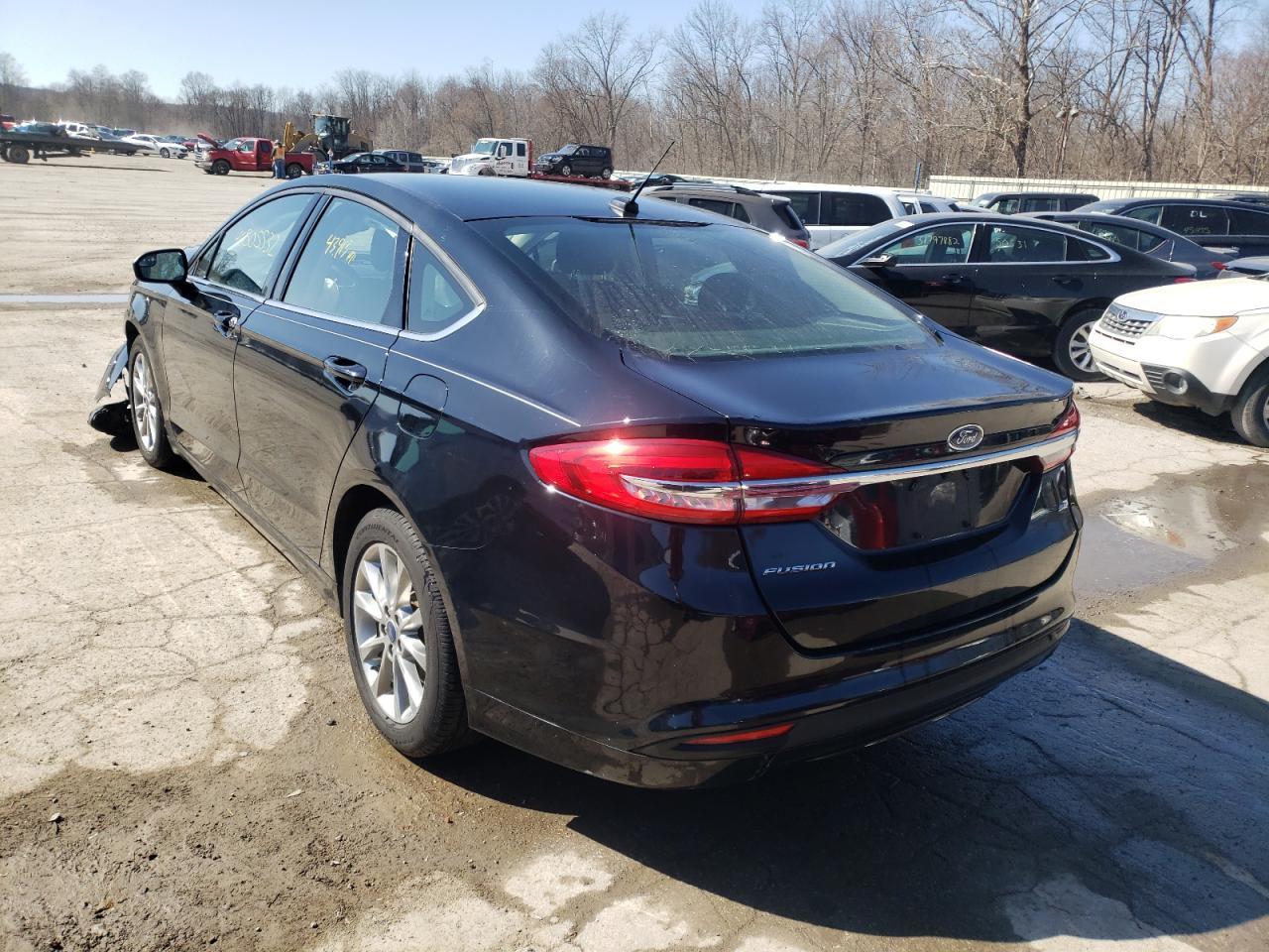 Photo 3 from auction – 2017 FORD FUSION SE with VIN 3FA6P0H75HR403965