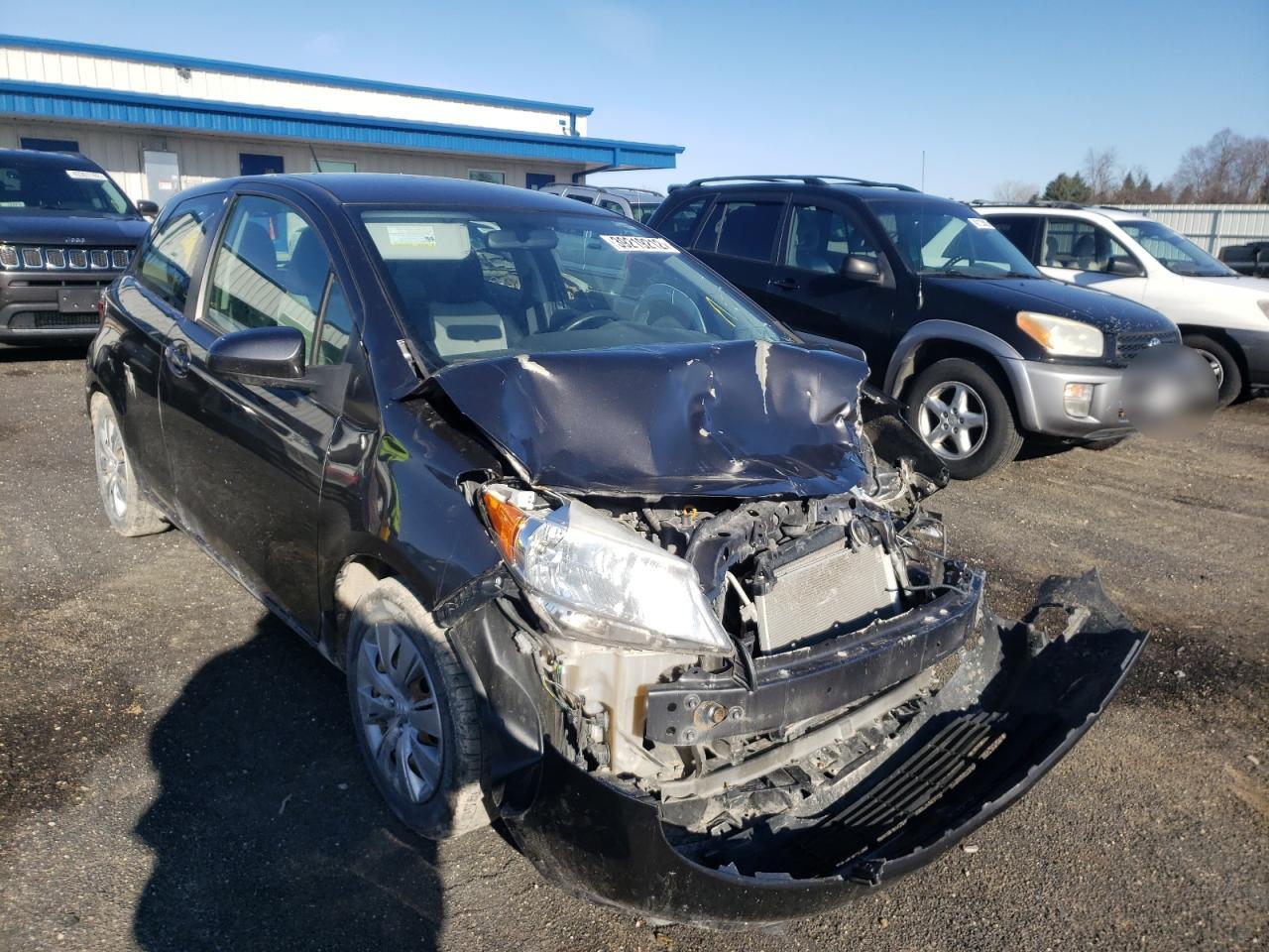 Photo 1 from auction – 2012 TOYOTA YARIS with VIN JTDJTUD35CD507478