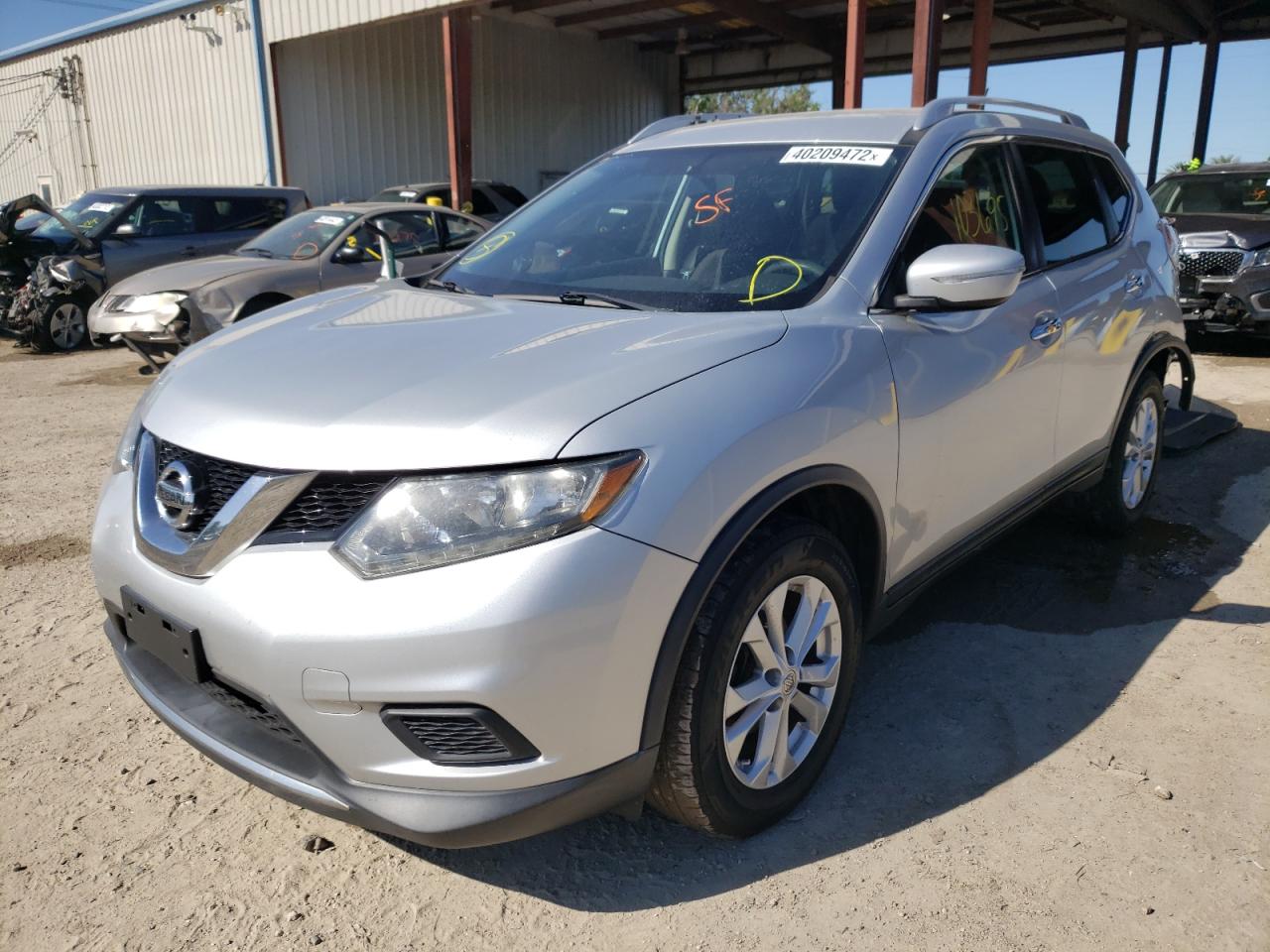 Photo 2 from auction – 2015 NISSAN ROGUE S with VIN KNMAT2MV8FP519827
