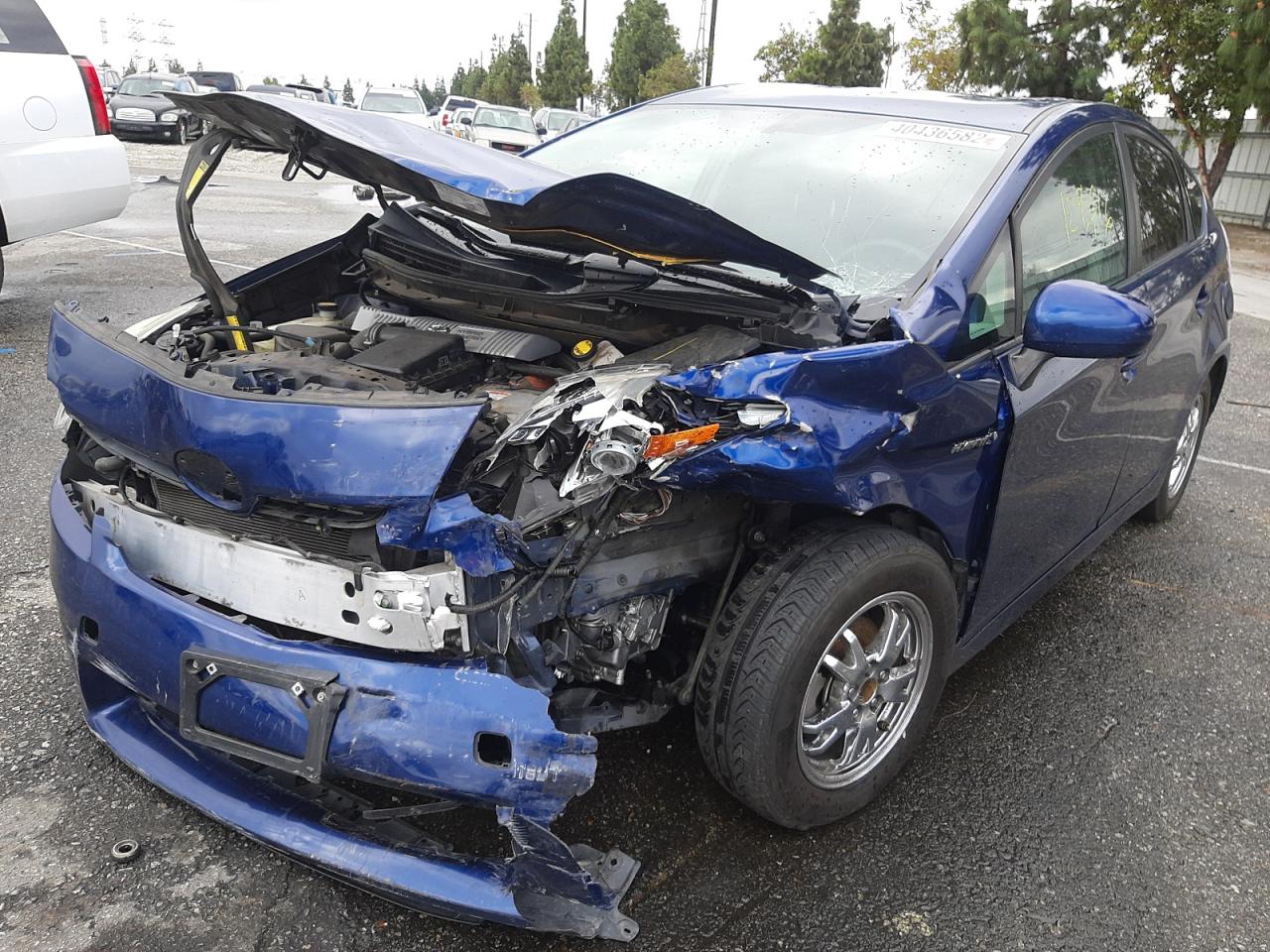 Фото 2 с аукциона – 2011 TOYOTA PRIUS с VIN JTDKN3DU0B0259230