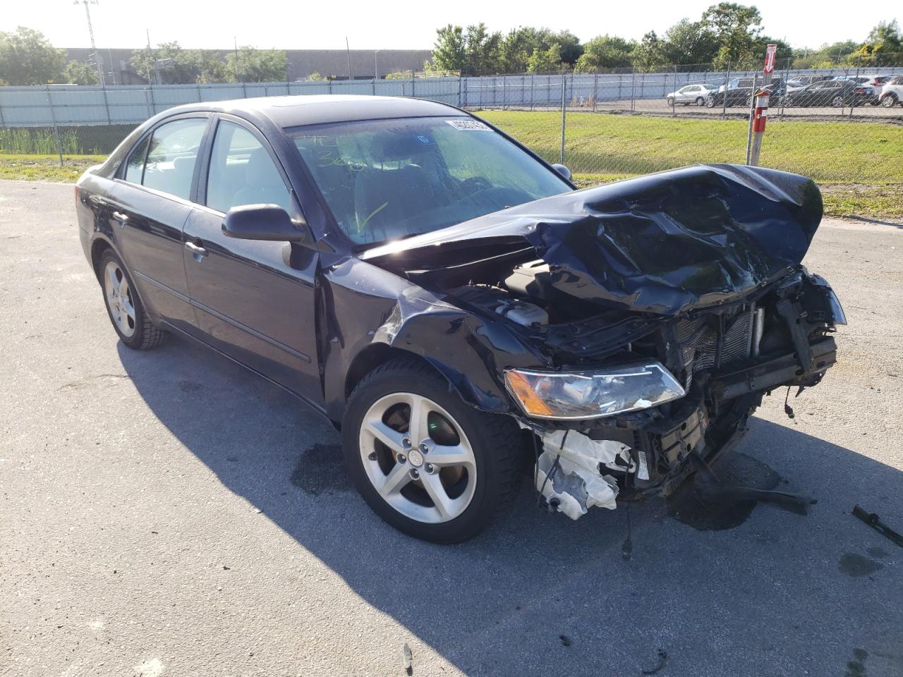 HYUNDAI SONATA 2007 with VIN 5NPEU46F67H289153 - Photo from auction