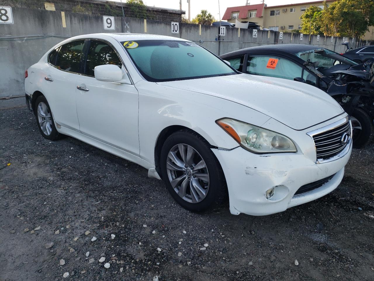 INFINITI M37 2011 with VIN JN1BY1AP8BM323701 - Photo from auction