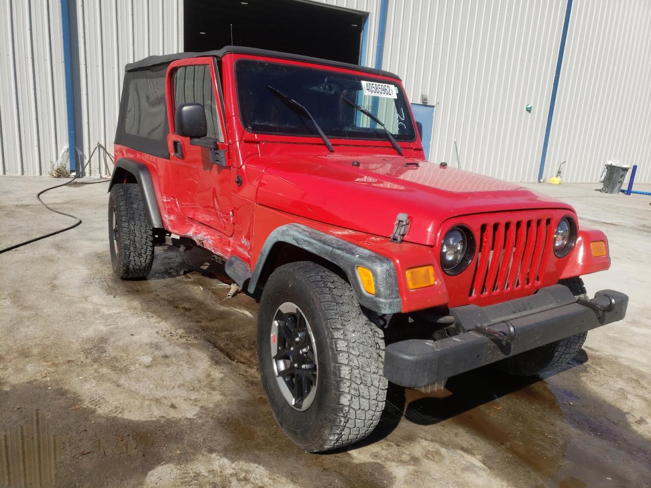 JEEP WRANGLER / 2005 with VIN 1J4FA44S25P384933 - Photo from auction