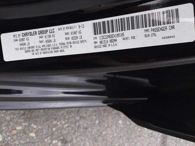 Photo 10 from auction – 2014 DODGE AVENGER SE with VIN 1C3CDZAB3EN109105