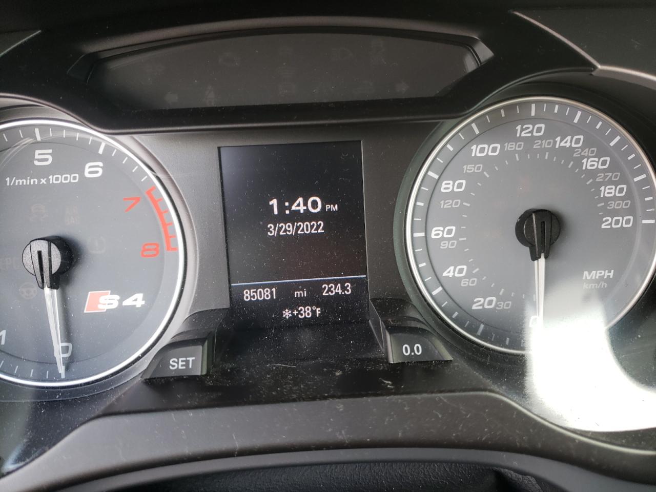 Photo 8 from auction – 2010 AUDI S4 PRESTIG with VIN WAUKGAFL6AA175678