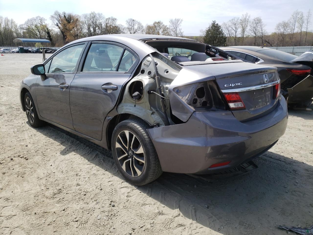Photo 3 from auction – 2015 HONDA CIVIC EX with VIN 19XFB2F83FE001477